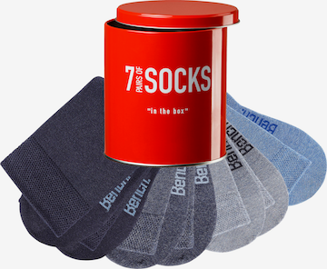 BENCH Regular Socks in Blue: front