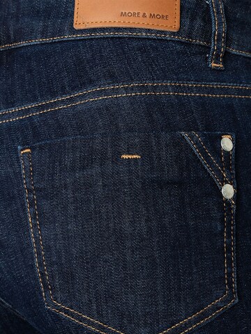 Skinny Jean 'Hasel' MORE & MORE en bleu