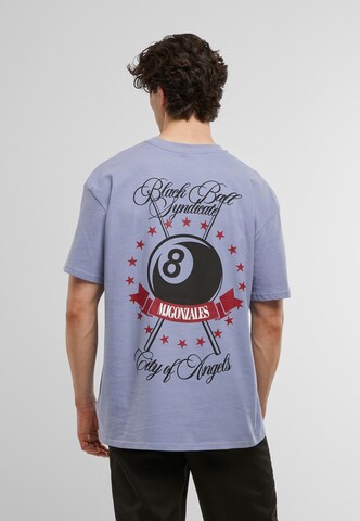 T-Shirt 'Black Ball Syndicate' MJ Gonzales en bleu : devant