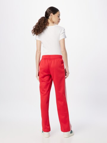 Regular Pantalon 'Adicolor Classics SST' ADIDAS ORIGINALS en rouge