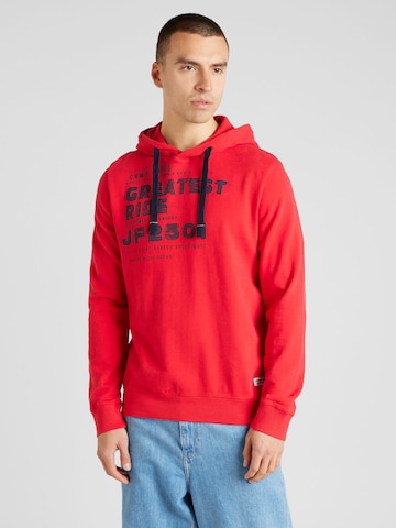 CAMP DAVID Sweatshirt in Red: front