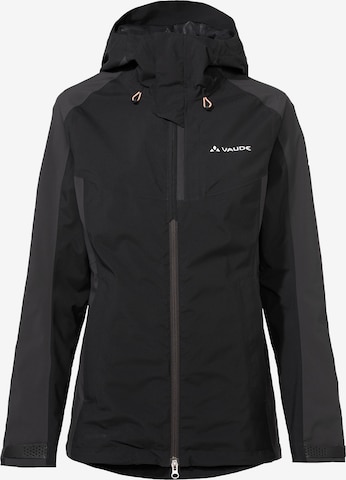 VAUDE Outdoorjacke 'Elope II' in Schwarz: predná strana