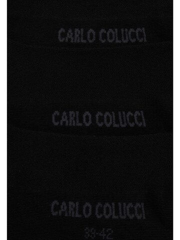 Carlo Colucci Socks ' Amalfi ' in Black