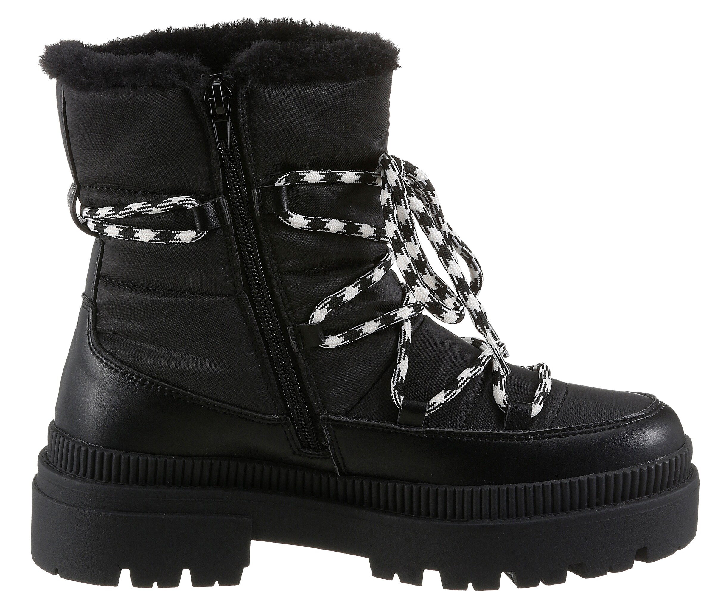 Aniston Snowboots in Schwarz