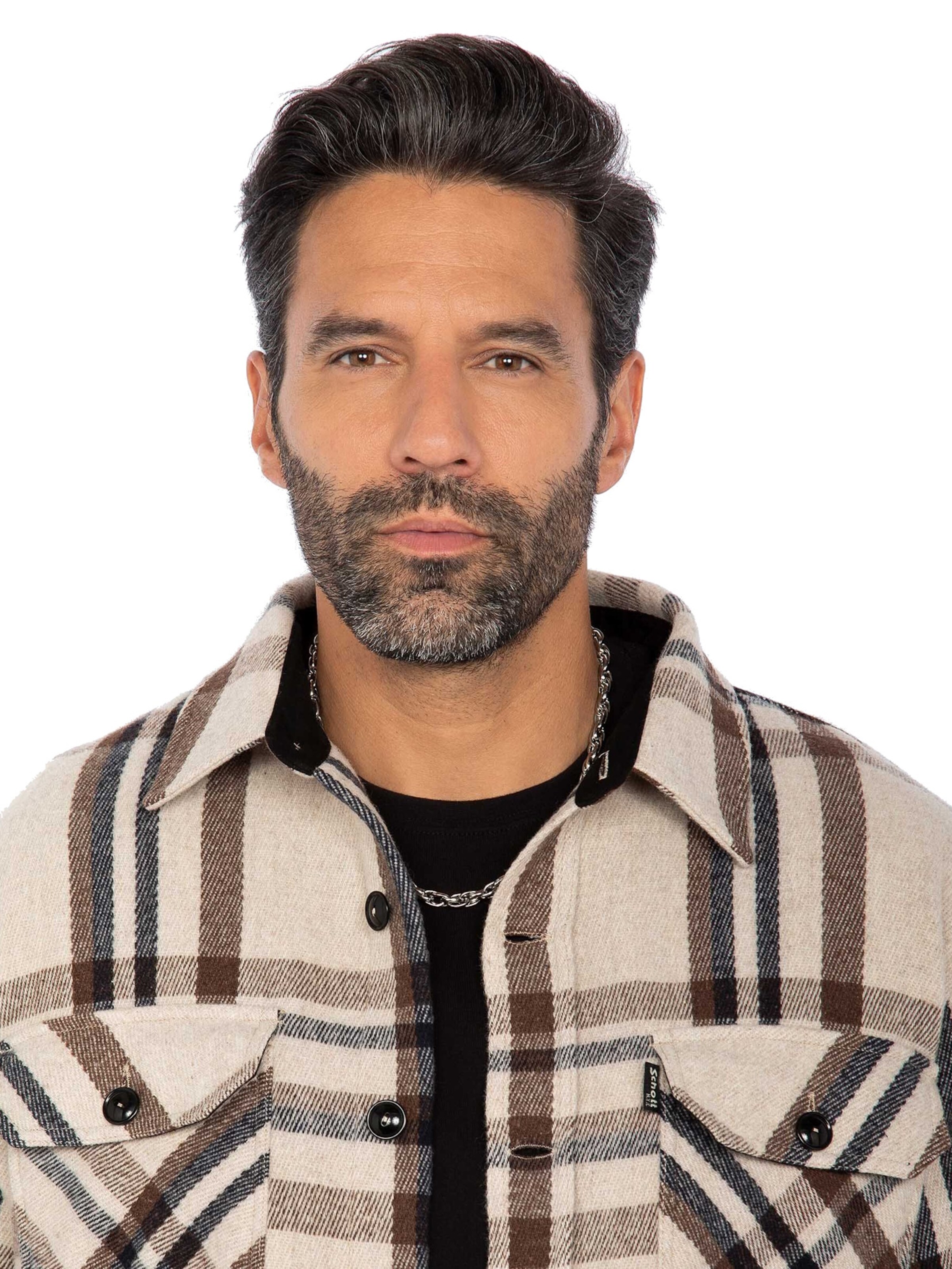 Veste mi-saison 'Carl4' Schott NYC en beige