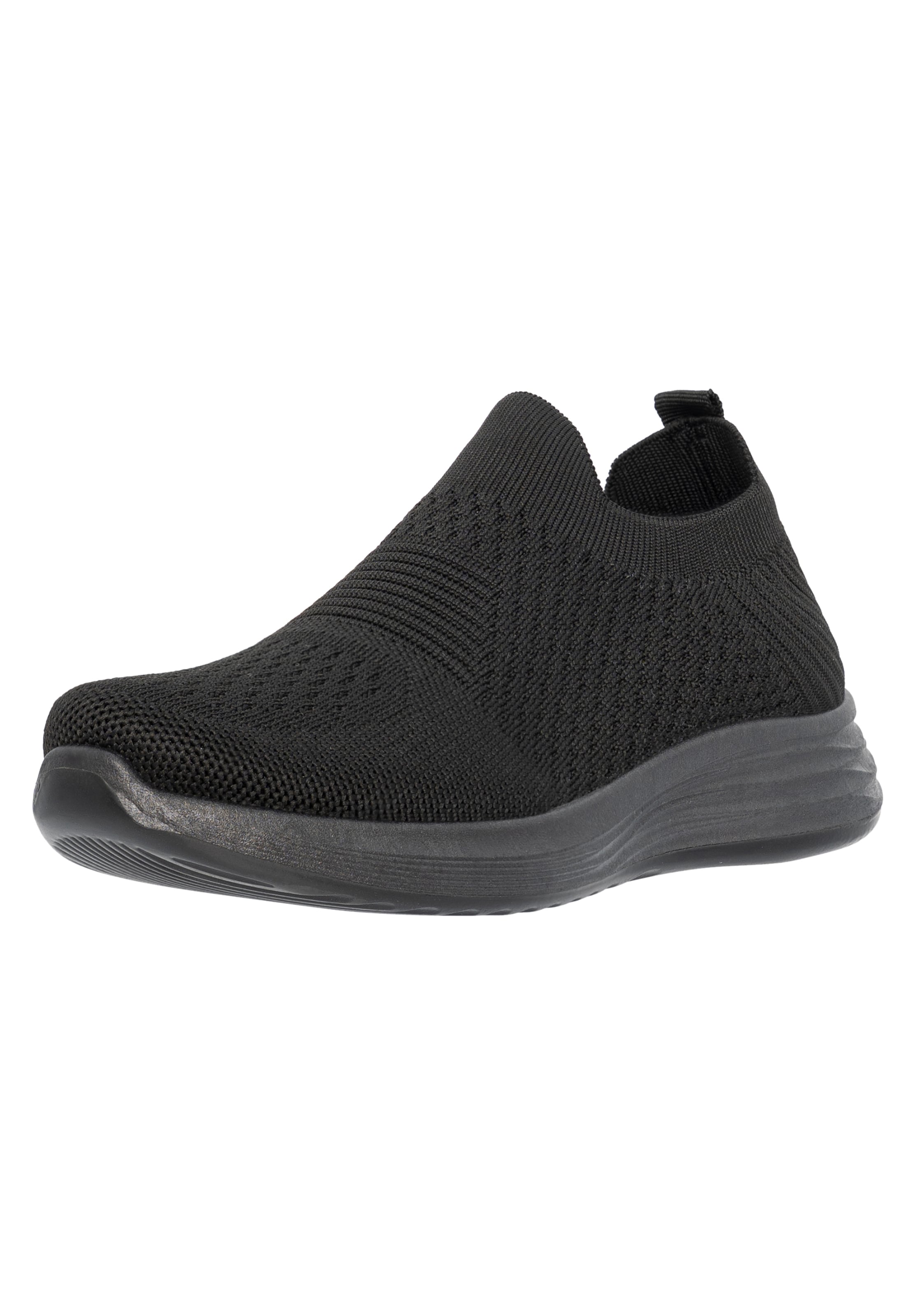 Slip on Elara en noir : devant