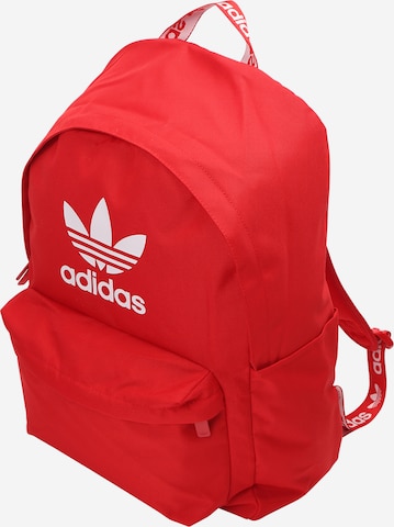 ADIDAS ORIGINALS Backpack 'Adicolor' in Red: front