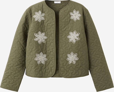 MANGO TEEN Přechodná bunda 'NADIA' - olivová / offwhite, Produkt