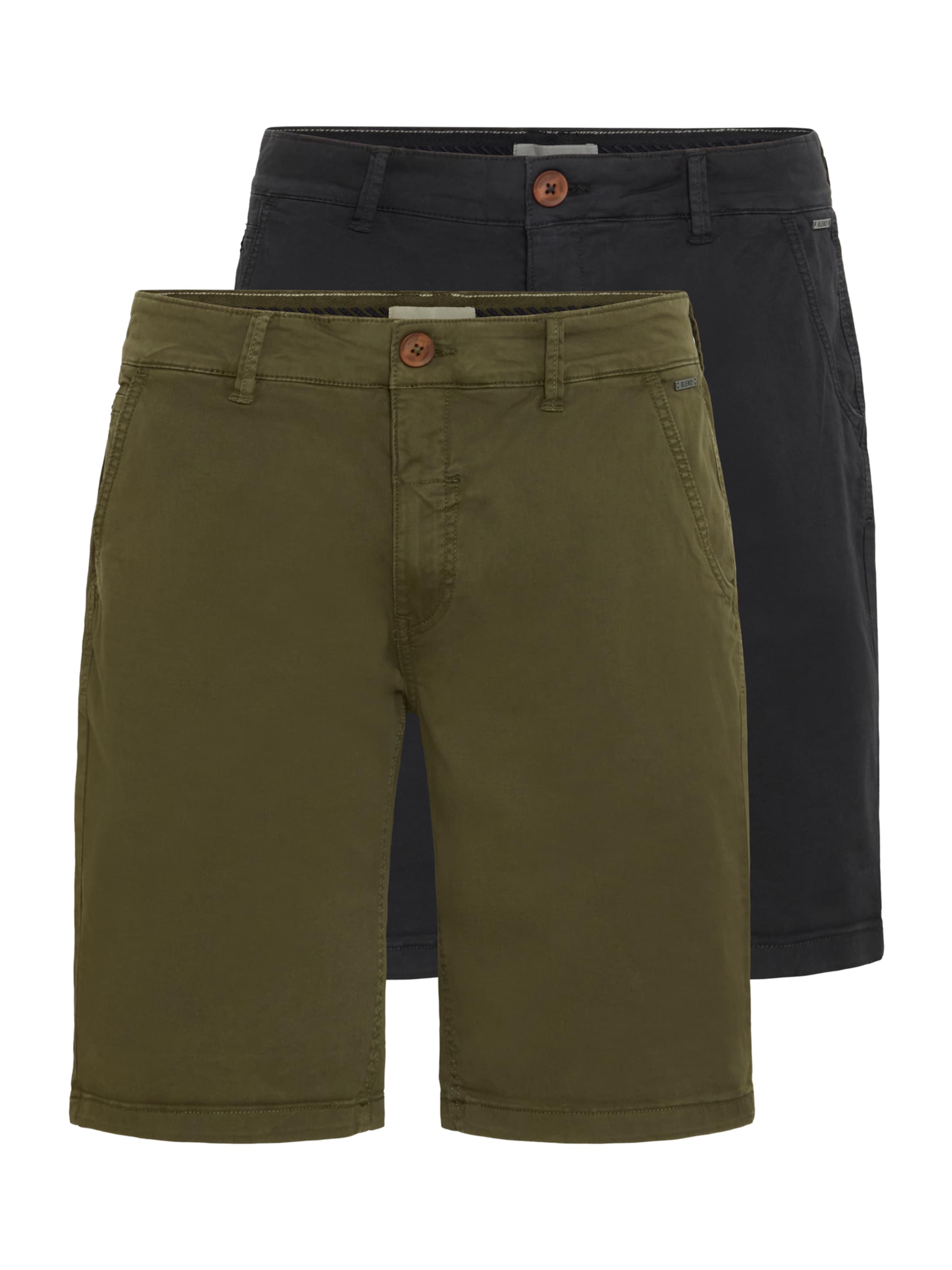 BLEND Regular Панталон Chino &#x27;BHMason&#x27; в черно: отпред