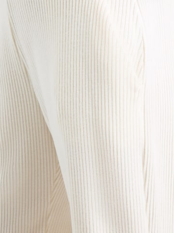 Wide Leg Pantalon Abercrombie & Fitch en blanc