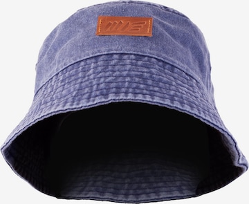 Manufaktur13 Hut 'Bucket' in Blau: Vorderseite