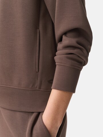 CAMEL ACTIVE Zip-Up Hoodie in Brown