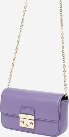 FURLA Skuldertaske 'METROPOLIS MINI' i lilla: forside