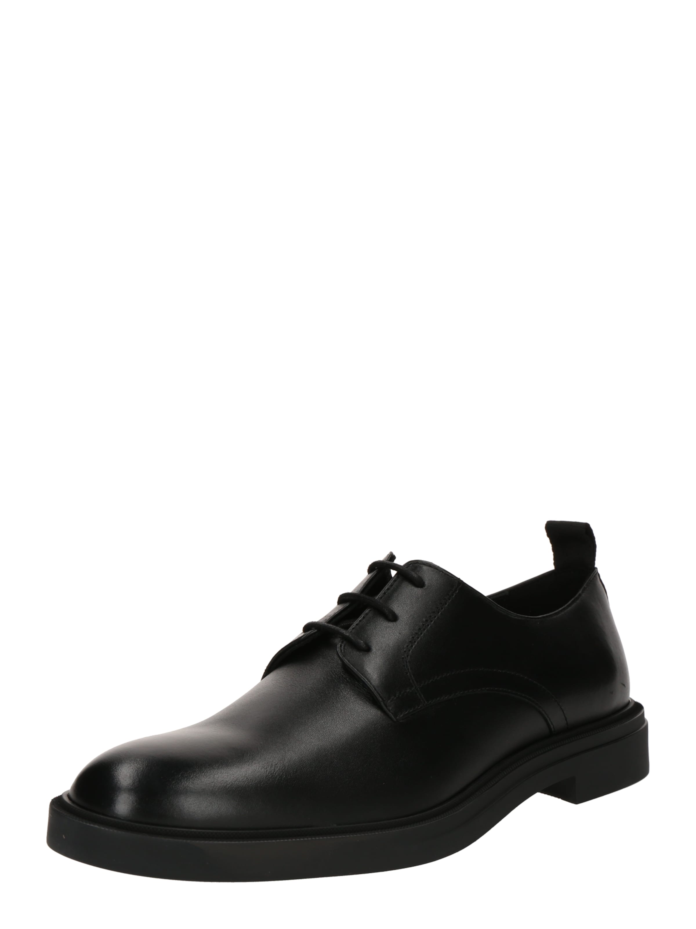 BOSS Buty sznurowane 'Calev' w kolorze czarny: przód