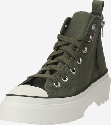 CONVERSE Sneakers 'CHUCK TAYLOR ALL STAR LUGGED' in Groen: voorkant