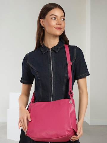 Florence - Bolso de hombro en rosa: frente