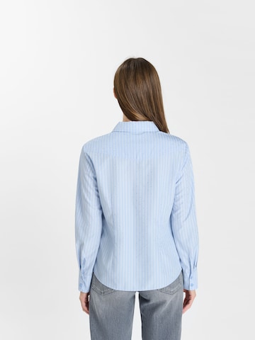 Le Temps Des Cerises Blouse 'LUINA' in Blue