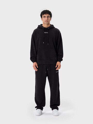 Ossy Homer Sweatshirt 'Baumwolle 450 GSM Oversize Hoodie – Kapuzenpullover' in Schwarz