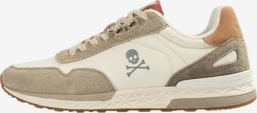 Sneaker bassa 'Harry' di Scalpers in beige: frontale