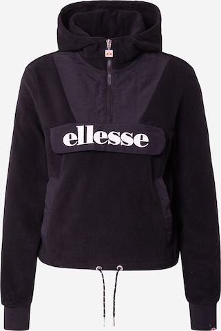 ELLESSE Kampsun 'Navu', värv must: eest vaates