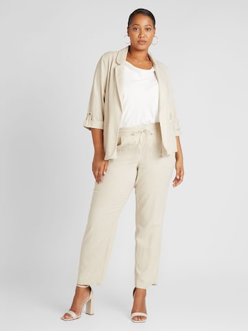 Regular Pantalon 'JESMILO' Vero Moda Curve en beige