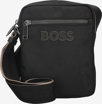 HUGO BOSS Umhängetasche 'Catch 3.0' in Schwarz: Vorderseite