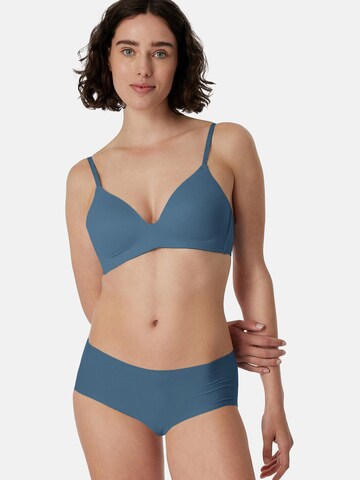 SCHIESSER - Panti 'Invisible Cotton' en azul