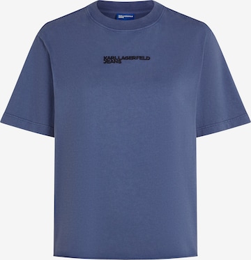 mėlyna KARL LAGERFELD JEANS Marškinėliai: priekis