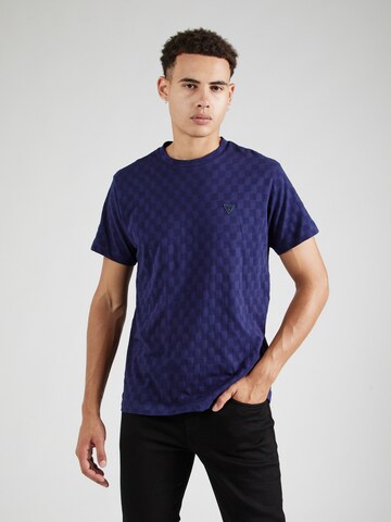 GUESS Shirt in Blue: front