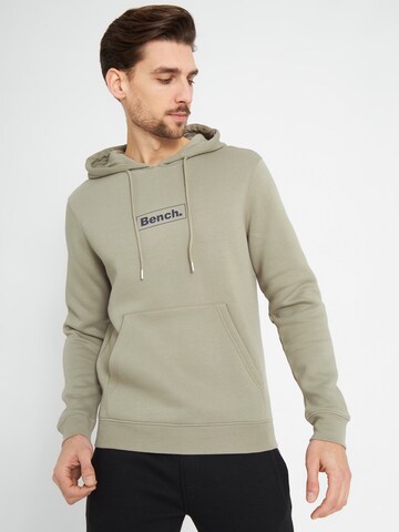 BENCH Sweatshirt 'Bennie 2' in Grijs: voorkant