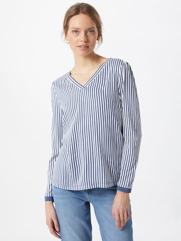 STREET ONE Shirt in Blauw: voorkant