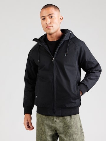 Volcom Φθινοπωρινό και ανοιξιάτικο μπουφάν 'HERNAN 10K' σε μαύρο: μπροστά