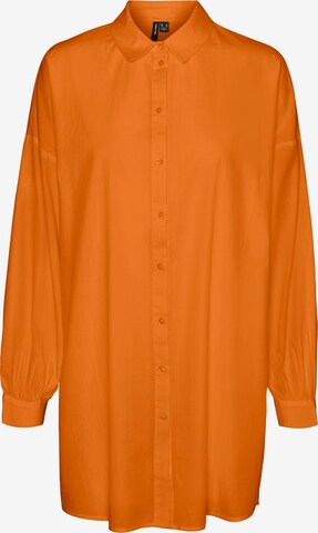 VERO MODA Blouse 'BINA' in Oranje: voorkant