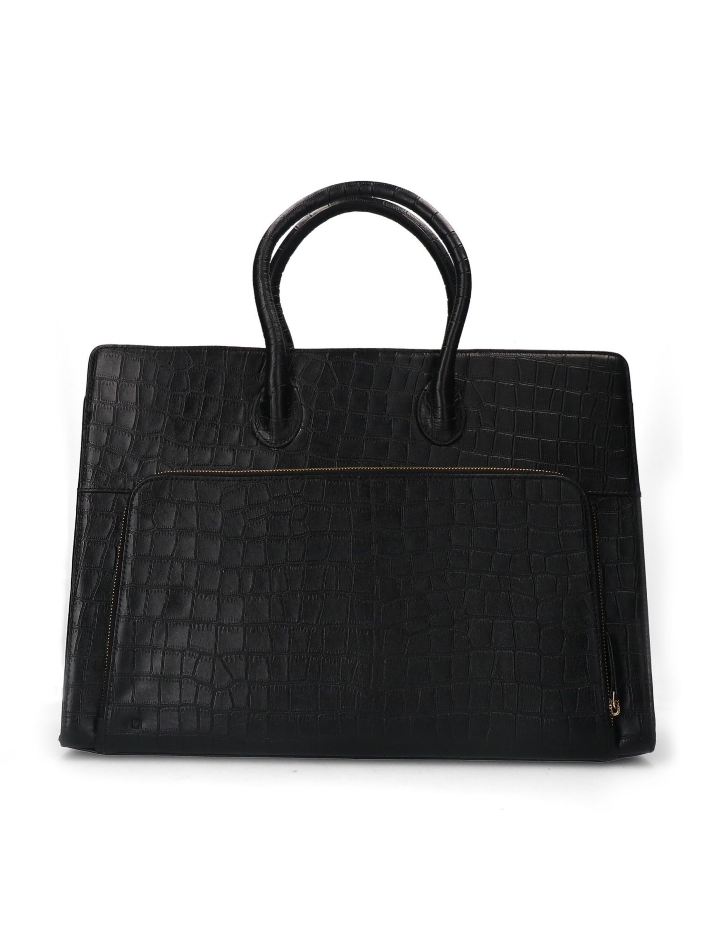 MANFIELD Shopper in Black
