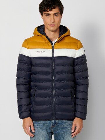 KOROSHI Between-season jacket in Blue