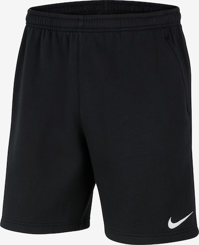 NIKE Workout Pants in Black / White, Item view