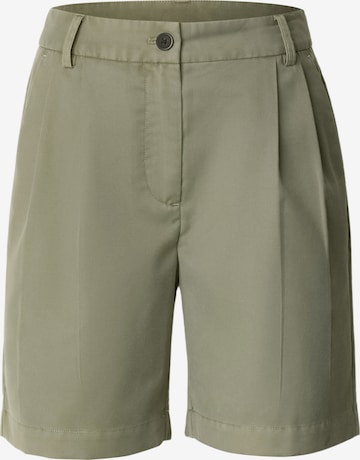 Urban Classics Bandplooibroek in Groen: voorkant