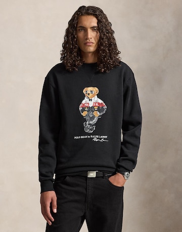 Polo Ralph Lauren Big & Tall - Sudadera en negro: frente