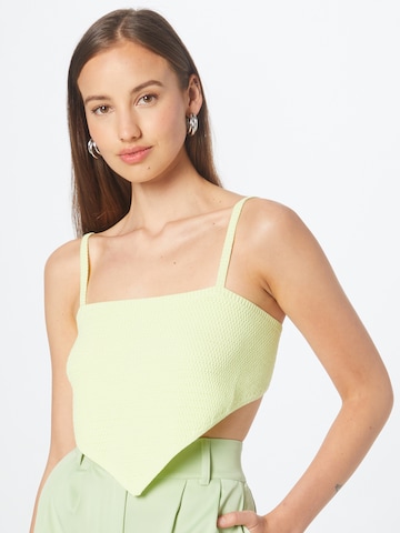 WEEKDAY Knitted Top 'Bay' in Green: front