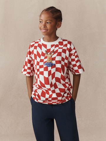 Next T-Shirt in Rot: Vorderseite