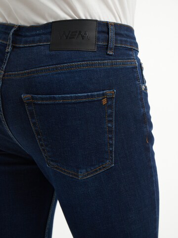 WEM Fashion Slimfit Jeans 'Nils' in Blauw