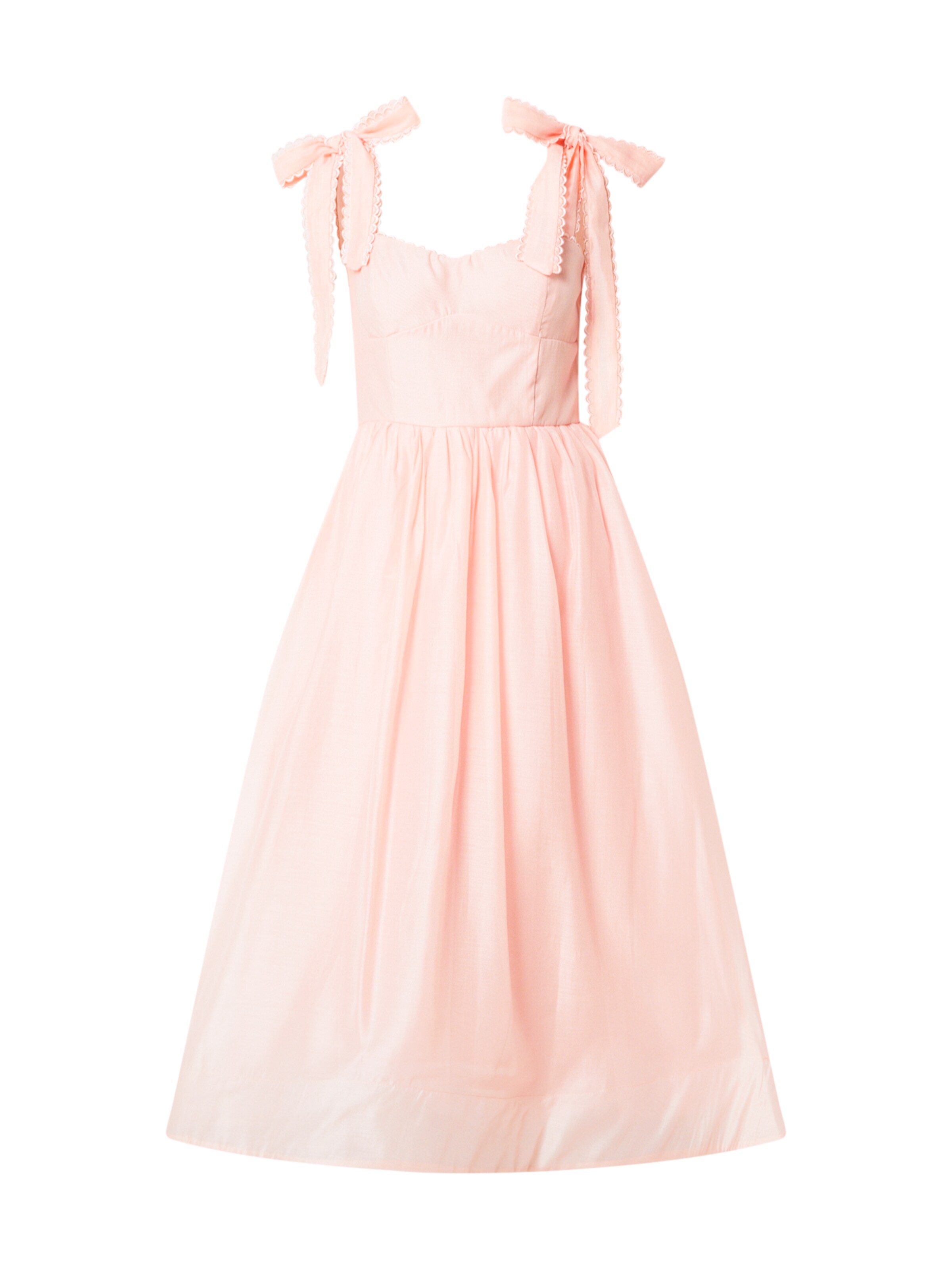 True Decadence Koktejlové šaty – oranžová: přední strana