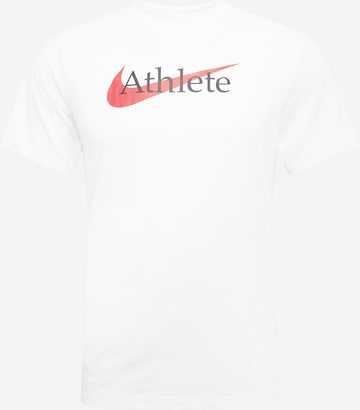 NIKE Sportshirt in Weiß: predná strana