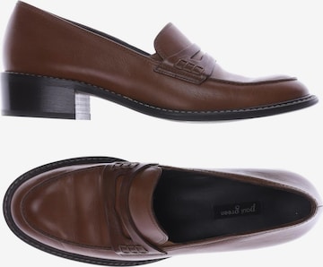 Paul Green Flats & Loafers in 38,5 in Brown: front