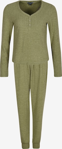 Loungeable Pajama in Green: front