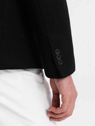 Coupe regular Veste de costume Ombre en noir