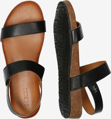 MEXX Sandal 'GROOVE' i svart