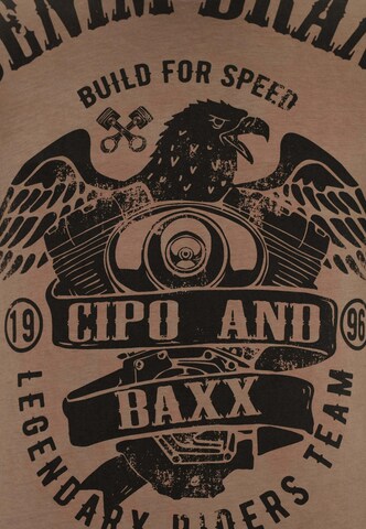 CIPO & BAXX Shirt in Braun