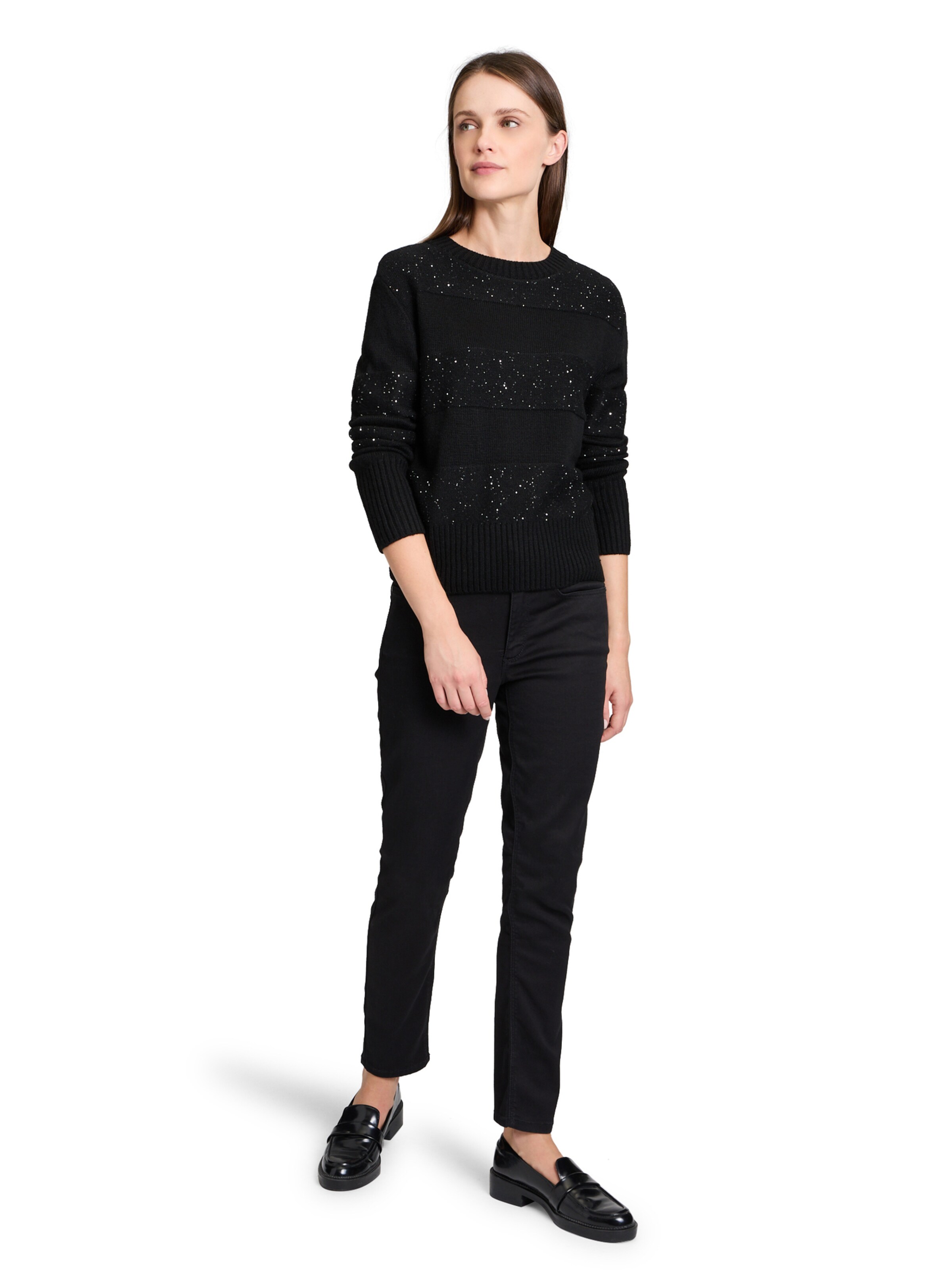 Pull-over Betty & Co en noir
