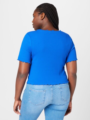 T-shirt 'LAILA' ONLY Curve en bleu